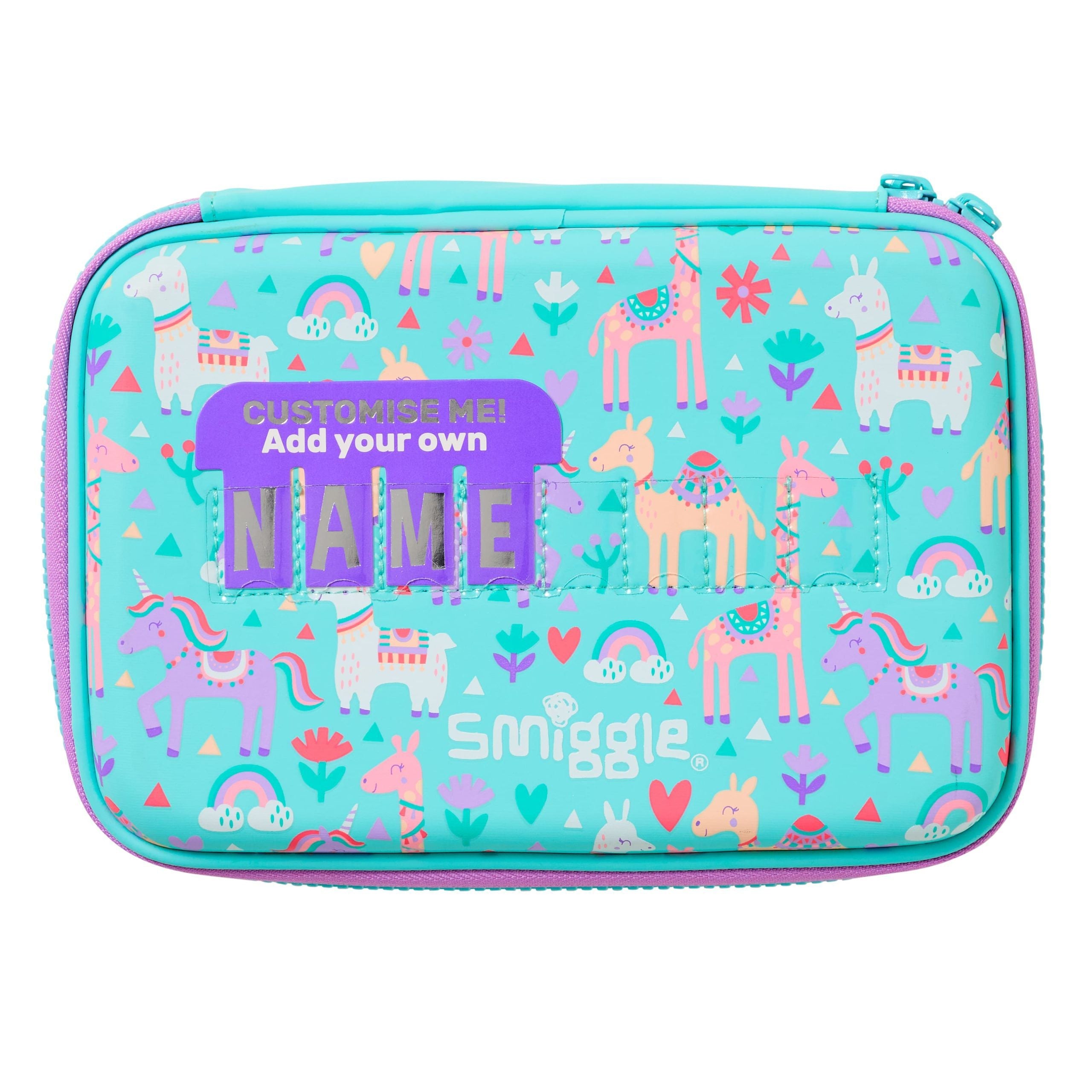 Smiggle - Prime Hardtop İsimlikli Kalem Kutusu-3