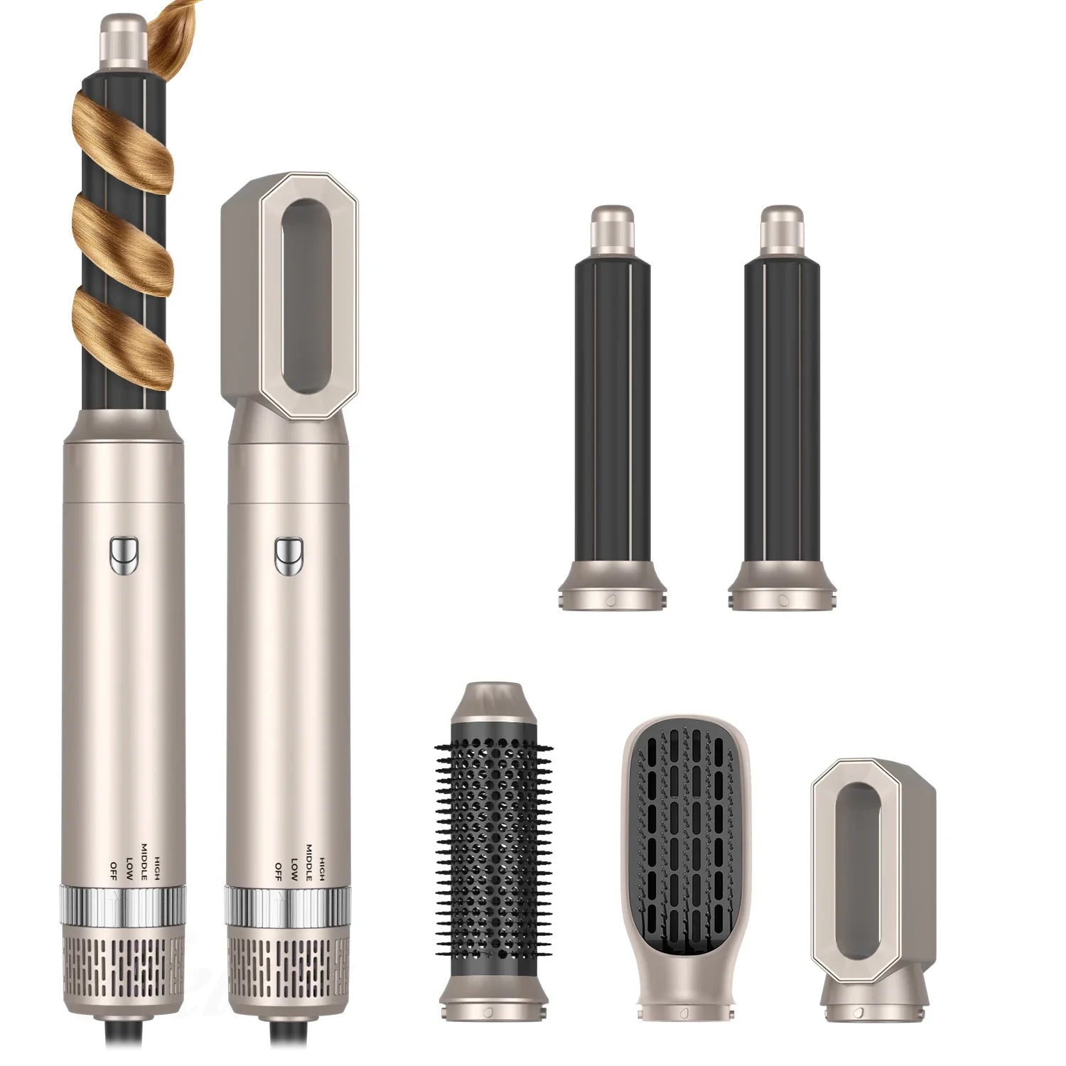 5 In 1 Hair Dryer Brush-5