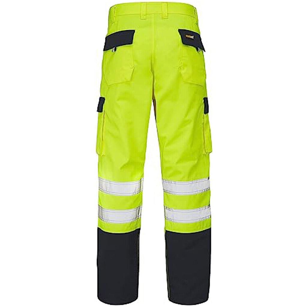 Mens Hi Vis Polycotton Safety Work Trousers - HV039-3