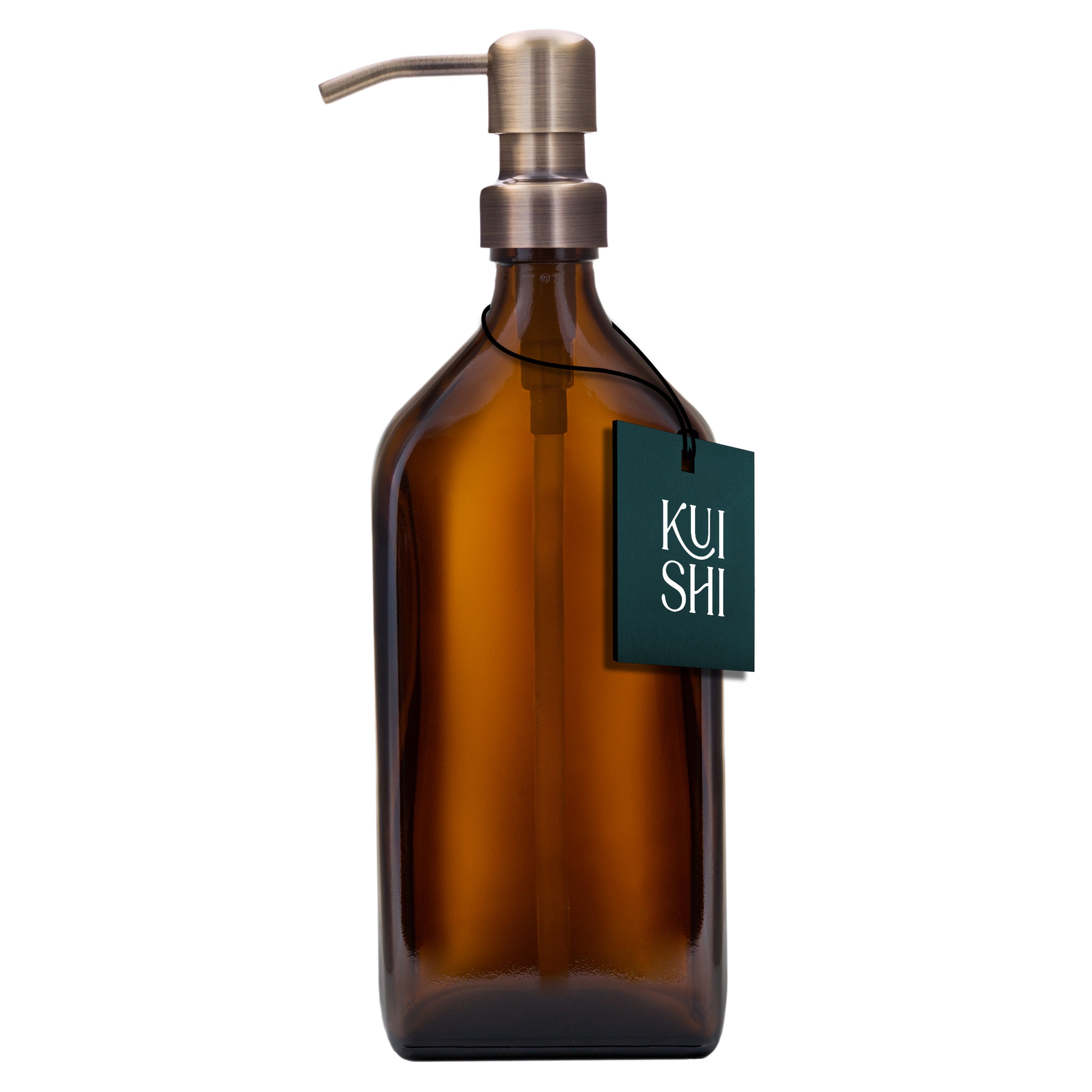 Rectangle Dispenser Stainless Steel Pump