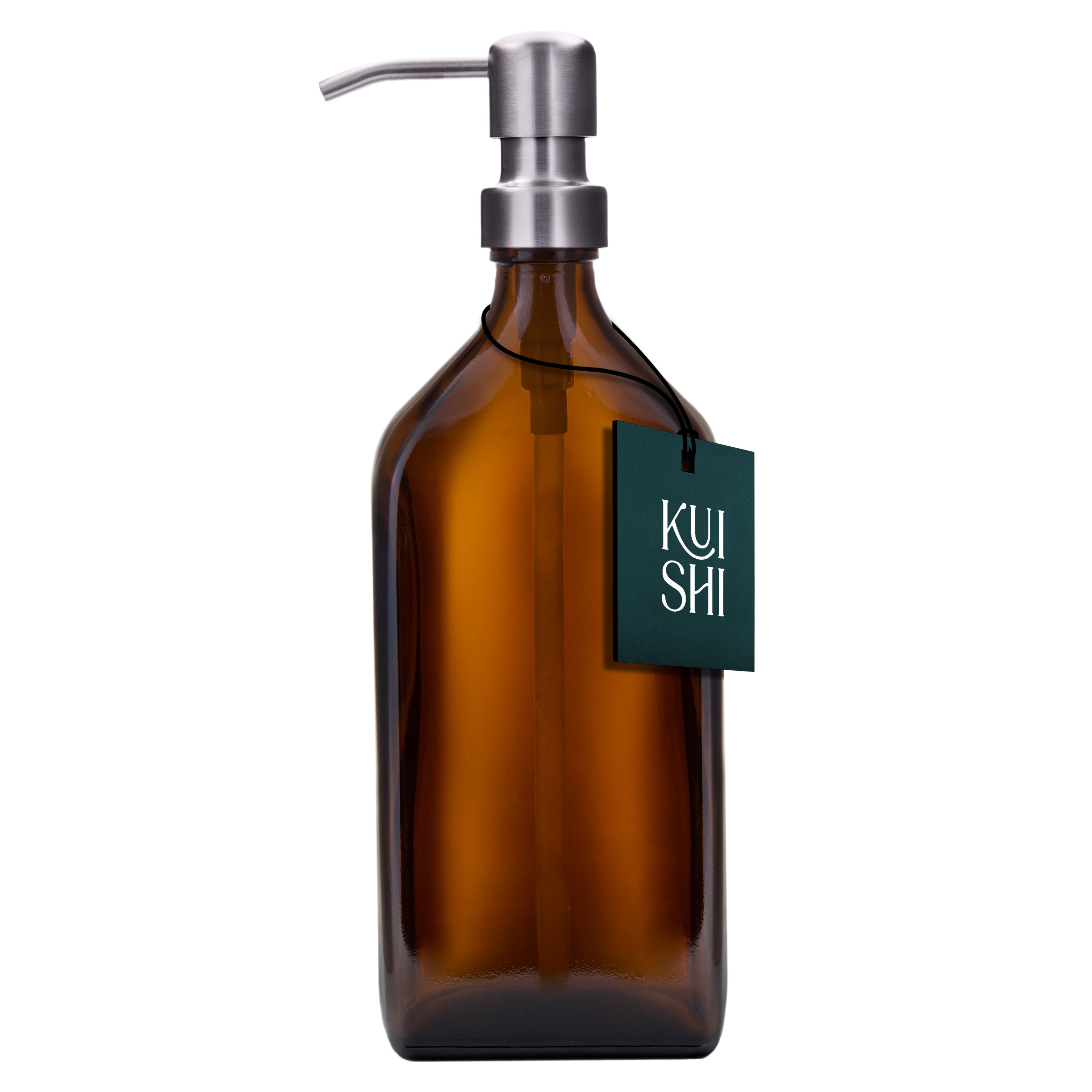 Rectangle Dispenser Stainless Steel Pump