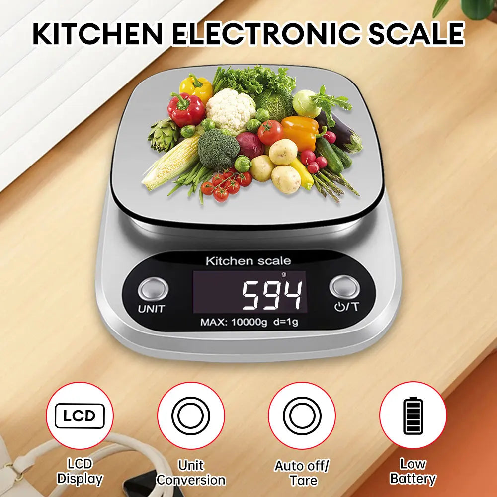 High Precision Digital Kitchen Scale 10kg
