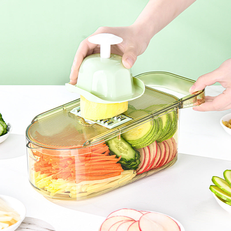 Multifunctional Transparent Vegetable Cutter