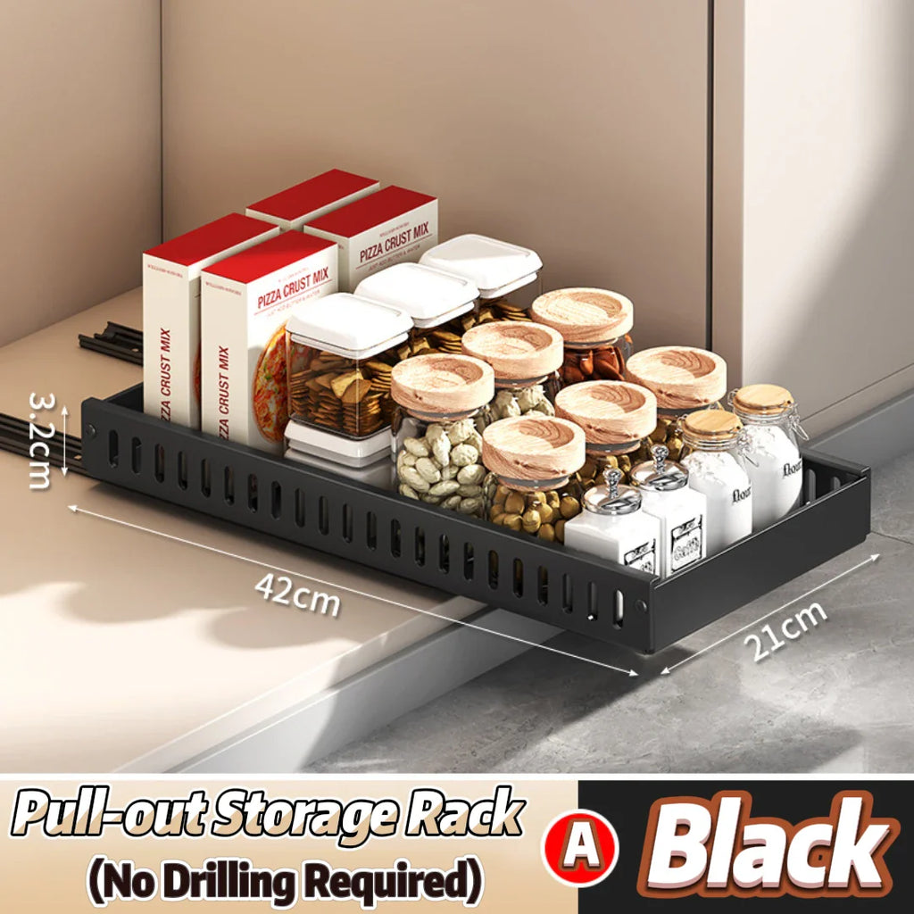 Pots and Pans Organizer Under Cabinet