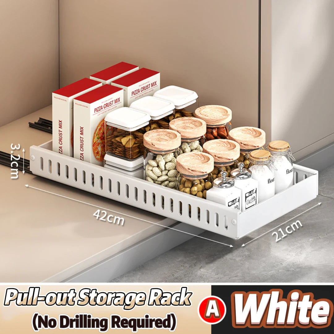 Pots and Pans Organizer Under Cabinet