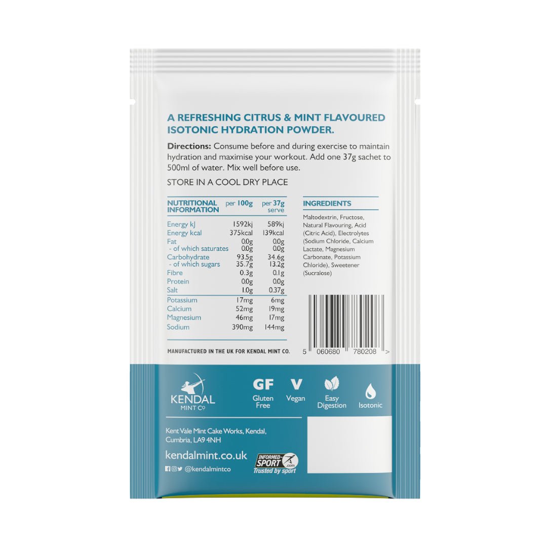 KMC ISO MIX Isotonic Hydration | +Electrolytes | Vegan & Gluten Free | 12 x 37g-3