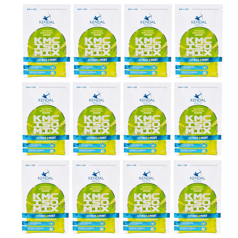 KMC ISO MIX Isotonic Hydration | +Electrolytes | Vegan & Gluten Free | 12 x 37g-2