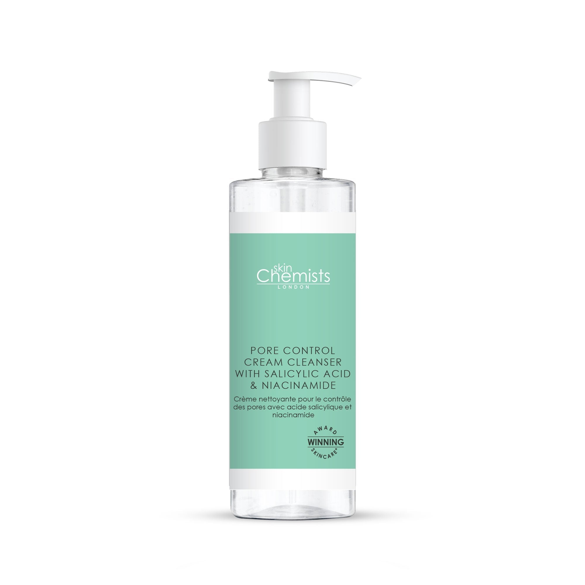 Pore Control Cream Cleanser with Salicylic Acid & Niacinamide 200ml-1