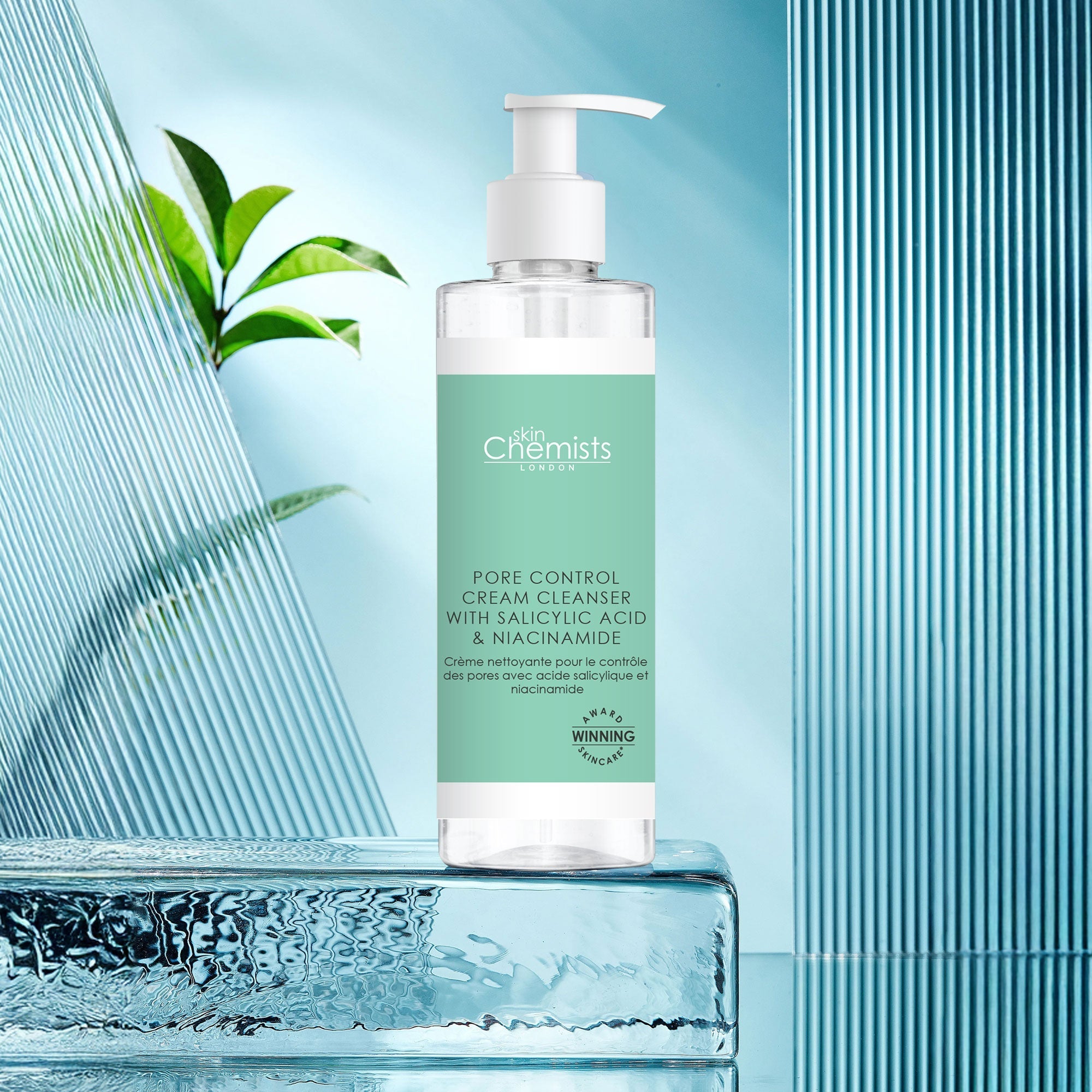 Pore Control Cream Cleanser with Salicylic Acid & Niacinamide 200ml-4