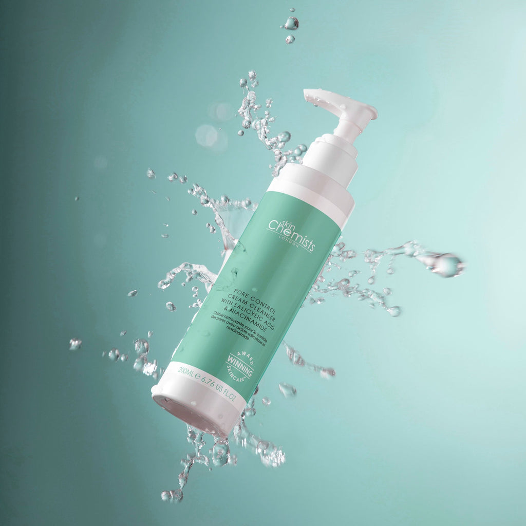 Pore Control Cream Cleanser with Salicylic Acid & Niacinamide 200ml-3